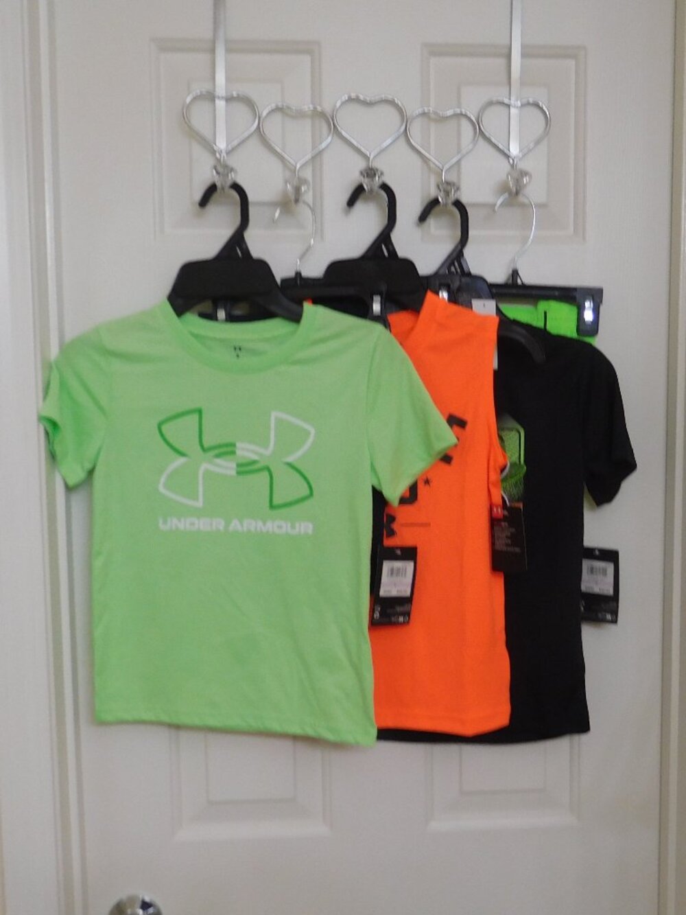 NWT 3 Under Armour Outfits 2pc Shirt & Shorts Sets Future Pro Sports Bundle sz 6